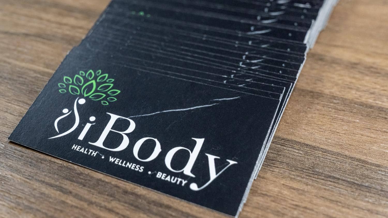 iBODY business cards — health, wellness and beauty